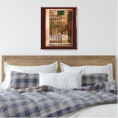 Italienisches Tor Leinwanddruck (Insitu (Schlafzimmer))