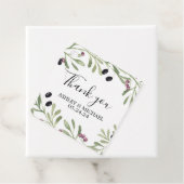 Italienisches toskanisches Gastgeschenk Tag Geschenkanhänger (Beispiel)