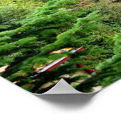 Italienisches toskanisches rustikales Landhaus. To Poster (Ecke)