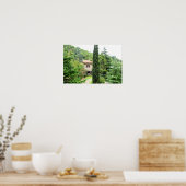 Italienisches toskanisches rustikales Landhaus. To Poster (Küche)