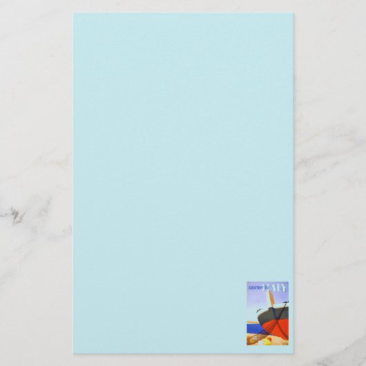 Italienisches Tourenplakat Briefpapier (Vorderseite)