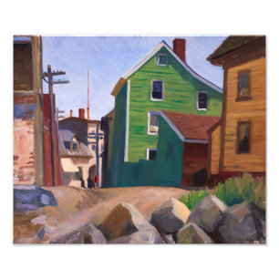 Italienisches Viertel, Gloucester Edward Hopper Fotodruck
