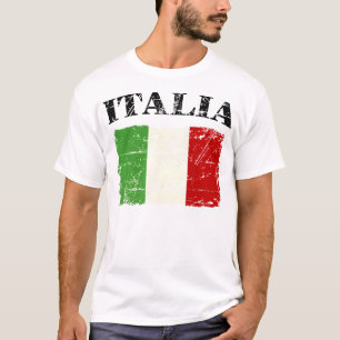 Italienisches Vintages Flag italy Retro Banner Ens T-Shirt