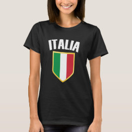 Italienisches Wappen - Fahne der italienischen Fah T-Shirt