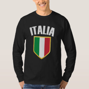 Italienisches Wappen - Fahne der italienischen Fah T-Shirt