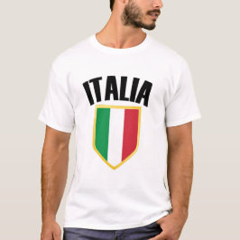 Italienisches Wappen - Italienische Flagge T-Shirt