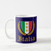 Italienisches Wappen Kaffeetasse (Links)