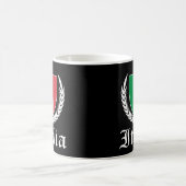 Italienisches Wappen Kaffeetasse (Mittel)