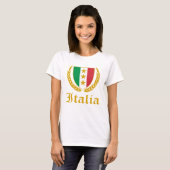 Italienisches Wappen T-Shirt (Vorne ganz)