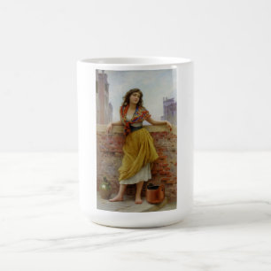 Italienisches Wasserträger-Mädchen Kaffeetasse