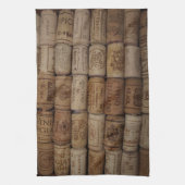 Italienisches Wein-Korken-Sammlungs-Bar-Tuch Handtuch (Vertikal)