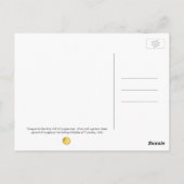 Italienisches Weinland Postkarte (Rückseite)