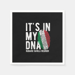 Italienisches Wiedersehen-Partys Serviette