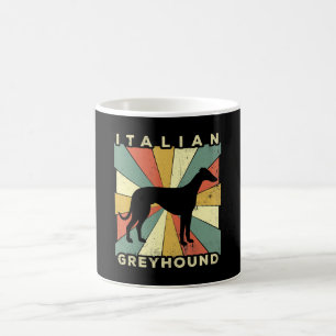 Italienisches Windhund 70er-Geschenk Kaffeetasse