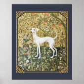 Italienisches Windhund oder Whippet im Renaissance Poster (Vorne)