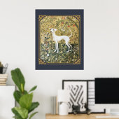 Italienisches Windhund oder Whippet im Renaissance Poster (Heimbüro)