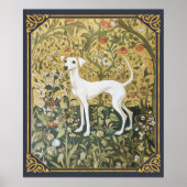 Italienisches Windhund oder Whippet im Renaissance Poster (Vorne)