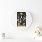 Italienisches Windspiel Große Wanduhr (Zuhause)