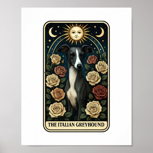 Italienisches Windspiel Poster (Vorne)