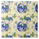 Italienisches Zitronenmuster Fliese (Vorderseite)