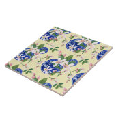 Italienisches Zitronenmuster Fliese (Seite)