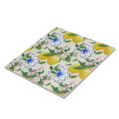 Italienisches Zitronenmuster Fliese (Seite)