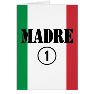 Italienischsprachige Mütter u. Mamas: Madre Numero