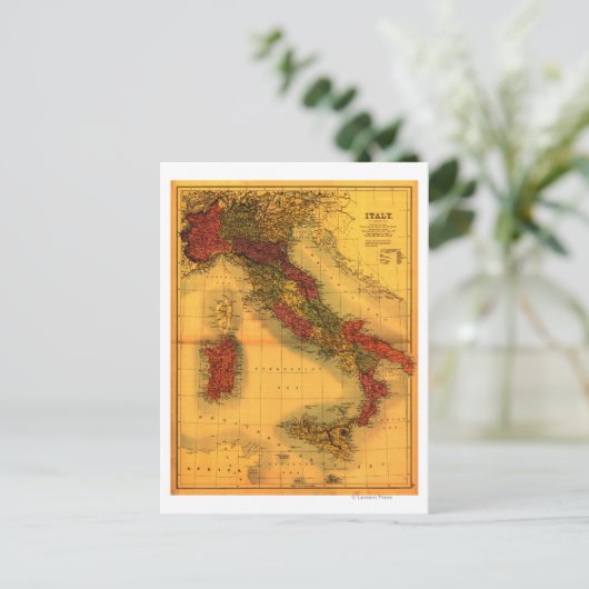 ItalienPanoramakarte Italien Postkarte (Stehend Vorderseite)