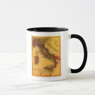 ItalienPanoramakarte Italien Tasse