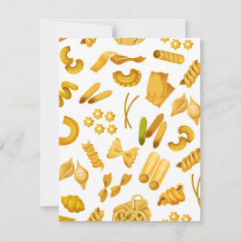 Italiens beliebteste Lebensmittel Feiertagskarte