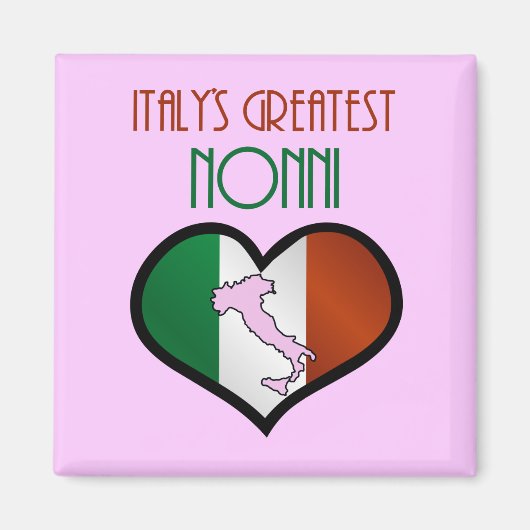 Italiens Bester Nonni Magnet (Vorne)