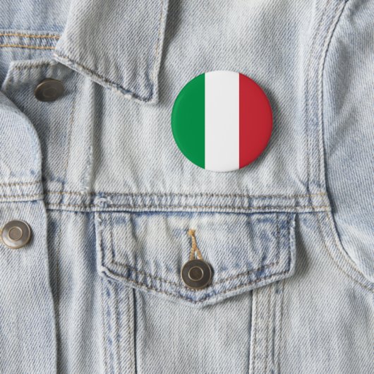 Italiens Flagge Button (Beispiel)