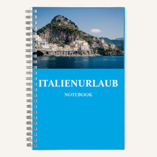 Italienurlaub-Amalfiküste Notizblock