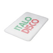 ITALO DISCO BADEMATTE (Schrägansicht)