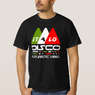 Italo Disco Futiristic Vibes T-Shirt