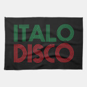 ITALO DISCO GESCHIRRTUCH (Horizontal)