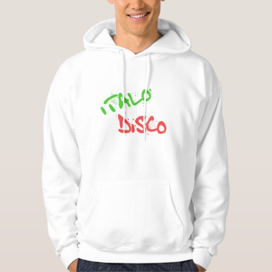 Italo Disco Hoodie (Vorderseite)