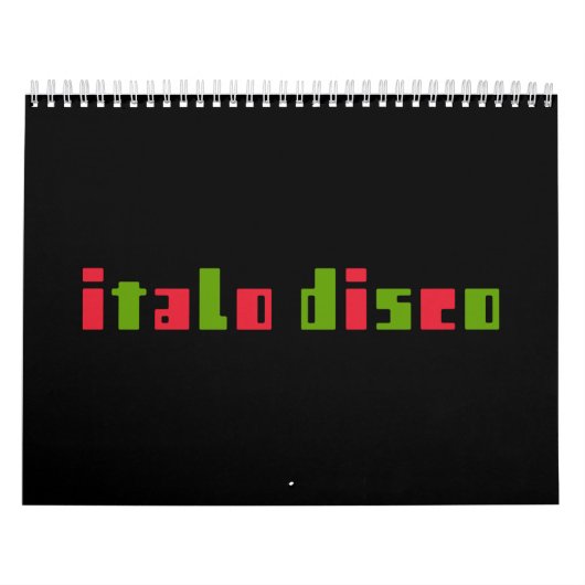 ITALO DISCO KALENDER (Titelbild)
