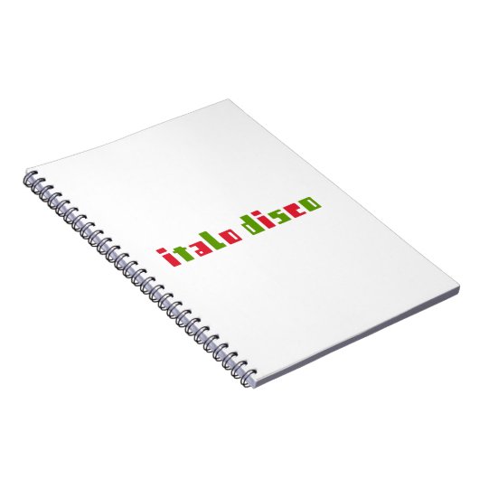 ITALO DISCO NOTIZBLOCK (Rechte Seite)