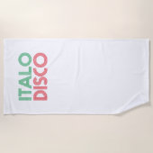ITALO DISCO STRANDTUCH (Vorderseite)