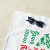 ITALO DISCO STRANDTUCH (Beispiel)
