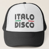 Italo Disco Truckerkappe (Vorderseite)