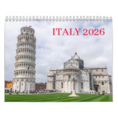 Italy 2026 calendar kalender (Titelbild)