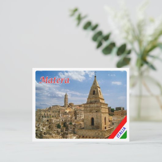 Italy - Basilicata - Matera - Postkarte (Stehend Vorderseite)