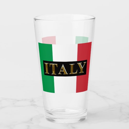 ITALY BIER GLASS GLAS (Vorderseite)