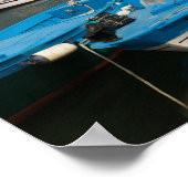 ITALY, Campania, (Bay of Naples), ISCHIA, FORIO: 2 Poster (Ecke)