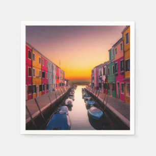 Italy Cityscape Serviette