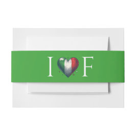 Italy Couple Wedding Einladungsbanderole