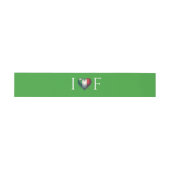 Italy Couple Wedding Einladungsbanderole (Flach)