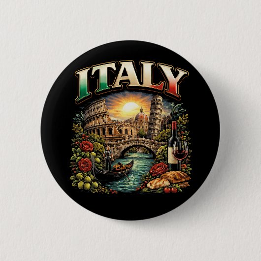 Italy Eternal Button (Vorderseite)